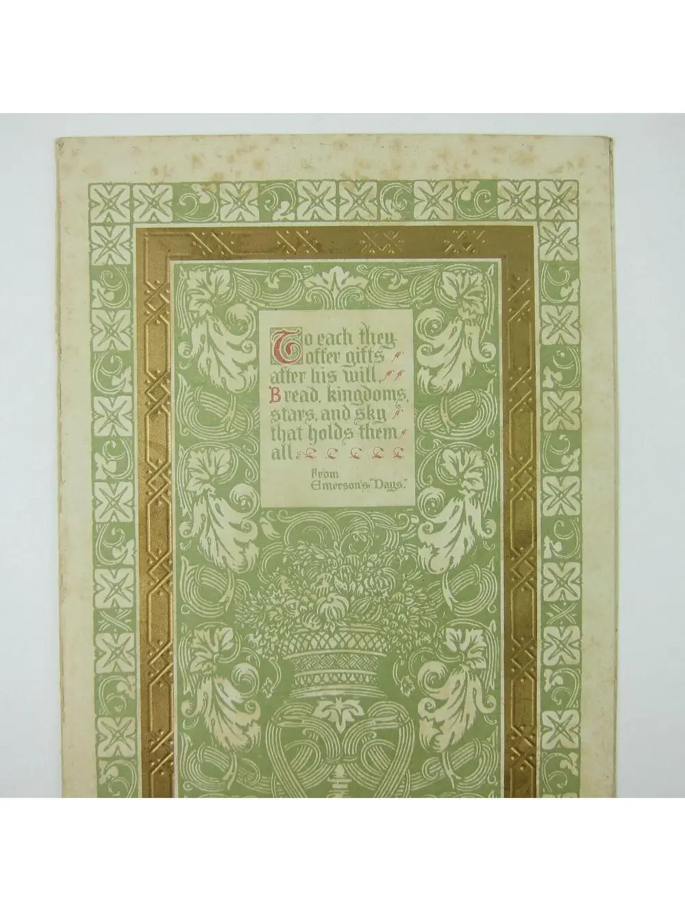 Youth’s Companion 1910 Calendar Perry Mason Co. Venice Boats Moran Art Antique
